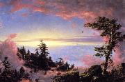 Frederic Edwin Church Above the Clouds at Sunrise china oil painting reproduction